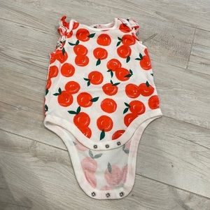 GAP clementine onesie